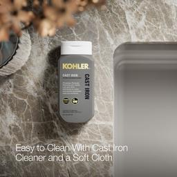 Kohler Riverby 25'' undermount single-bowl kitchen sink - Truffle - image 4