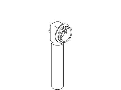 Kohler Genuine Parts Overflow ELL & TUBE ASSY - Vibrant Brushed Nickel by Kohler Genuine Parts
