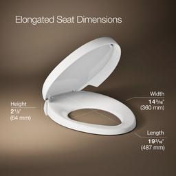 Purefresh Deodorizing elongated toilet seat - image 3