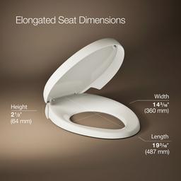 Purefresh Deodorizing elongated toilet seat - image 3