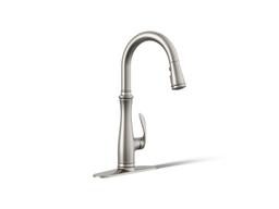 Bellera Pull-down kitchen sink faucet with three-function sprayhead - Vibrant Stainless - image 1