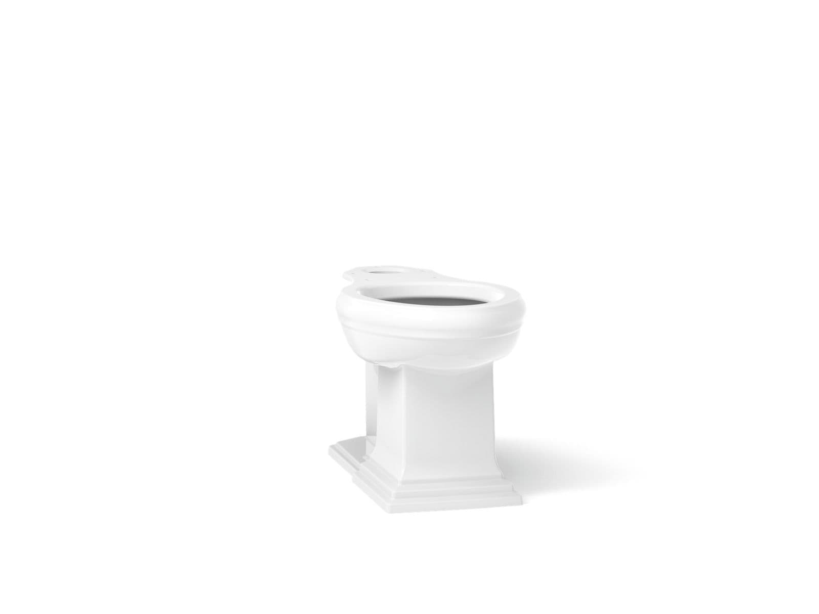 Kohler Memoirs Elongated bowl with concealed trapway - White by Kohler