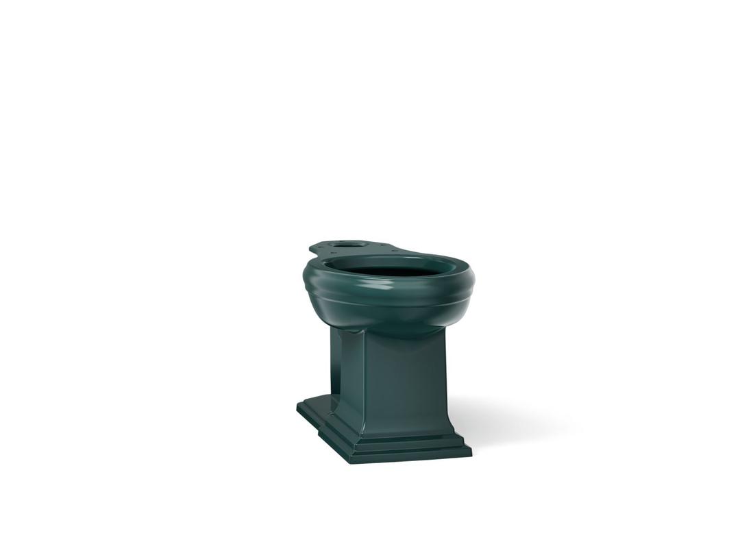 Kohler Memoirs Elongated bowl with concealed trapway - Teal by Kohler