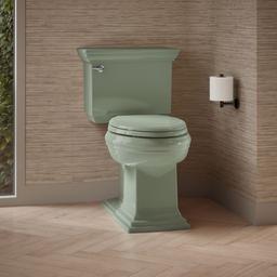 Kohler Memoirs Elongated bowl with concealed trapway - Aspen Green - image 4