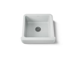 Kohler Whitehaven 23-1/2'' undermount single-bowl farmhouse kitchen sink - Ice Grey - image 1