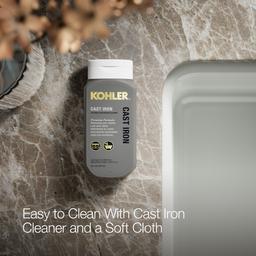 Kohler Whitehaven 23-1/2'' undermount single-bowl farmhouse kitchen sink - Sea Salt - image 4