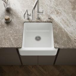 Kohler Whitehaven 23-1/2'' undermount single-bowl farmhouse kitchen sink - image 2