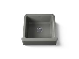 Kohler Whitehaven 23-1/2'' undermount single-bowl farmhouse kitchen sink - Thunder Grey - image 1