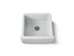 Kohler Whitehaven 23-1/2'' undermount single-bowl farmhouse kitchen sink - Ice Grey - image 1