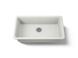 Kohler Iron/Tones 33'' top-/undermount single-bowl kitchen sink - Dune - image 1