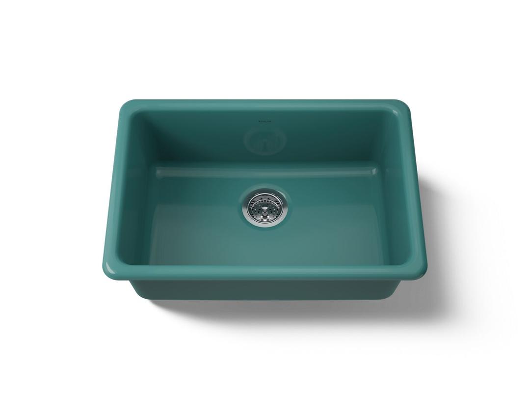 Kohler | Iron/Tones | Undermount Kitchen Sink - Teal by Kohler