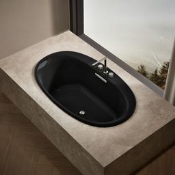 Kohler | Underscore | Drop In Soaking Tub - Black - image 2