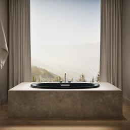 Kohler | Underscore | Drop In Soaking Tub - Black - image 4