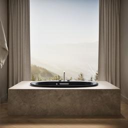 Kohler | Underscore | Drop In Soaking Tub - Black - image 4