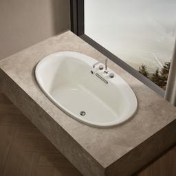 Kohler | Underscore | Drop In Soaking Tub - Biscuit - image 2