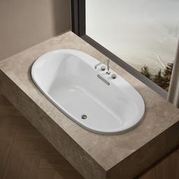 Kohler | Underscore | Drop In Soaking Tub - White - image 2