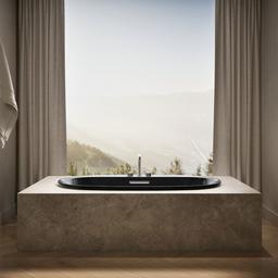Kohler | Underscore | Drop In Soaking Tub - Black - image 4