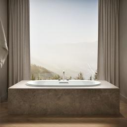 Kohler | Underscore | Drop In Soaking Tub - Ice Grey - image 4