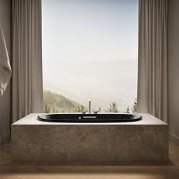 Kohler | Underscore | Drop In Soaking Tub - Black - image 4