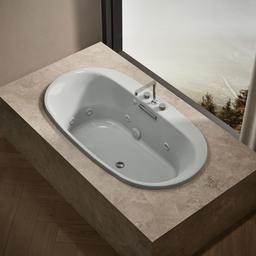 Kohler | Underscore | Whirlpool Bathtub - Ice Grey - image 2