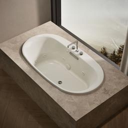 Kohler | Underscore | Whirlpool Bathtub - Biscuit - image 2