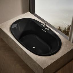 Kohler | Underscore | Drop In Soaking Tub - Black - image 2