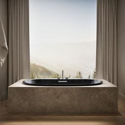 Kohler | Underscore | Drop In Soaking Tub - Black - image 4