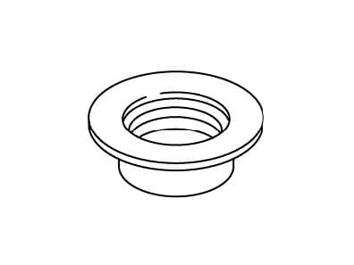Kohler Genuine Parts Flange, LAV Drain - Vibrant Finish by Kohler Genuine Parts