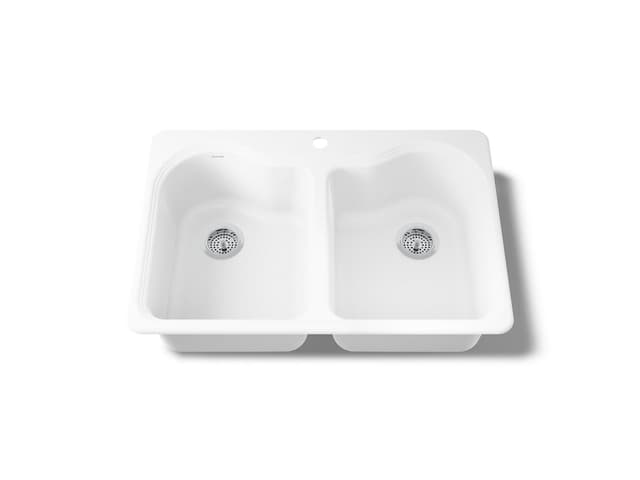 Kohler | Hartland | Drop In Kitchen Sink - White
