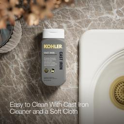 Kohler | Hartland | Drop In Kitchen Sink - Biscuit - image 4