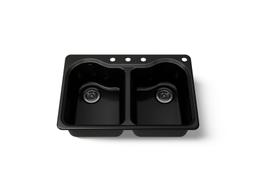 Kohler | Hartland | Drop In Kitchen Sink - Black - image 1