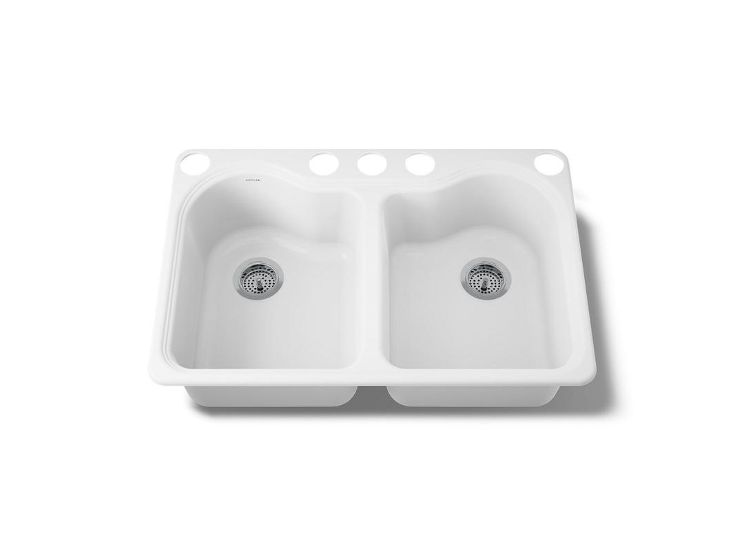 Kohler | Hartland | Undermount Kitchen Sink - White by Kohler