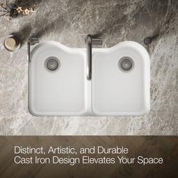 Kohler | Hartland | Undermount Kitchen Sink - White - image 4