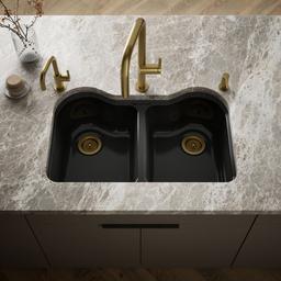 Kohler | Hartland | Undermount Kitchen Sink - Black - image 2