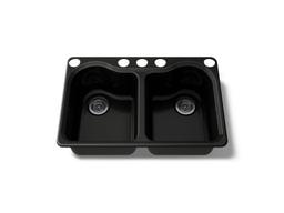 Kohler | Hartland | Undermount Kitchen Sink - Black - image 1