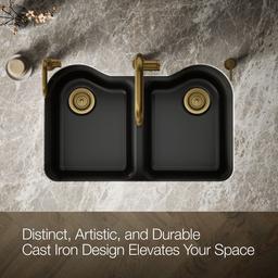 Kohler | Hartland | Undermount Kitchen Sink - Black - image 4