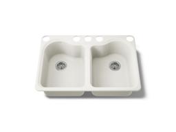 Kohler | Hartland | Undermount Kitchen Sink - Biscuit - image 1