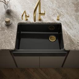 Kohler | Whitehaven | Undermount Kitchen Sink - Black - image 2