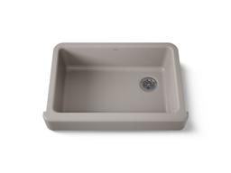 Kohler Whitehaven 32-1/2'' undermount single-bowl farmhouse kitchen sink - Truffle - image 1