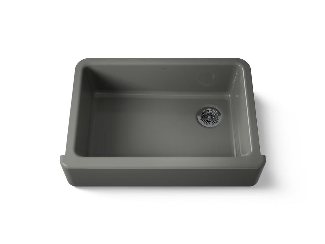Kohler | Whitehaven | Self Trimming Kitchen Sink - Thunder Grey by Kohler