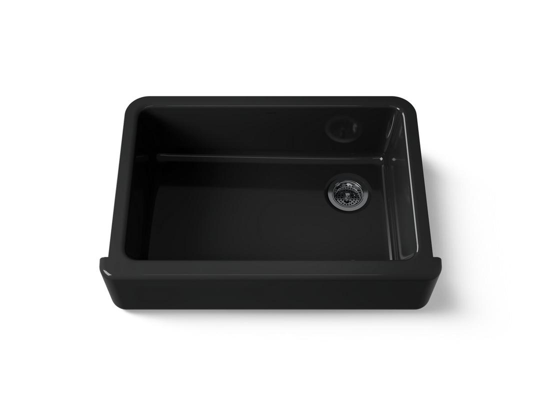 Kohler | Whitehaven | Self Trimming Kitchen Sink - Black by Kohler