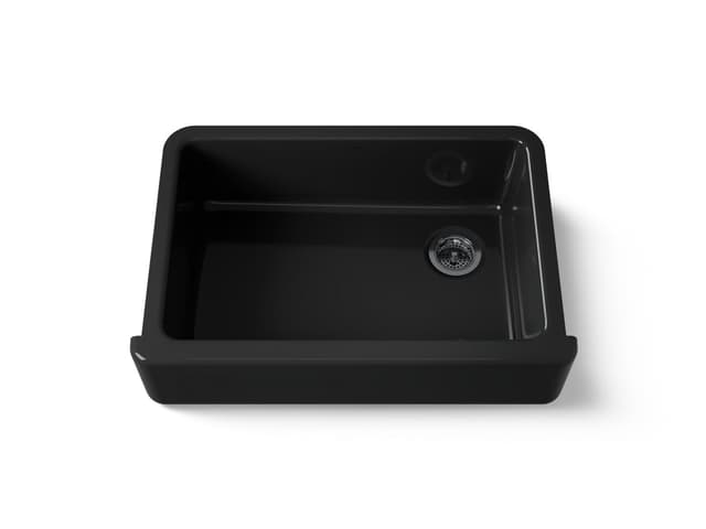 Kohler | Whitehaven | Self Trimming Kitchen Sink - Black