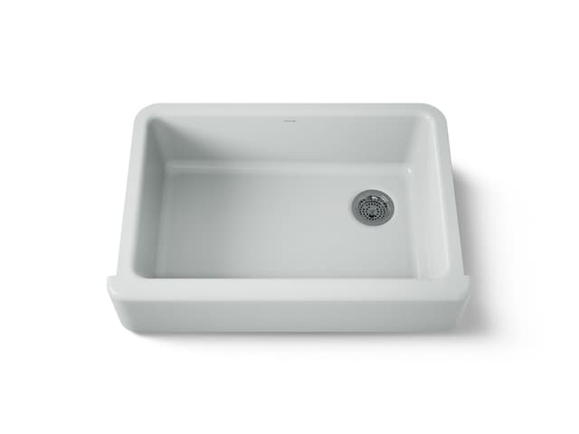 Kohler | Whitehaven | Self Trimming Kitchen Sink - Ice Grey