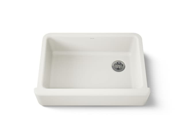 Kohler | Whitehaven | Self Trimming Kitchen Sink - Biscuit
