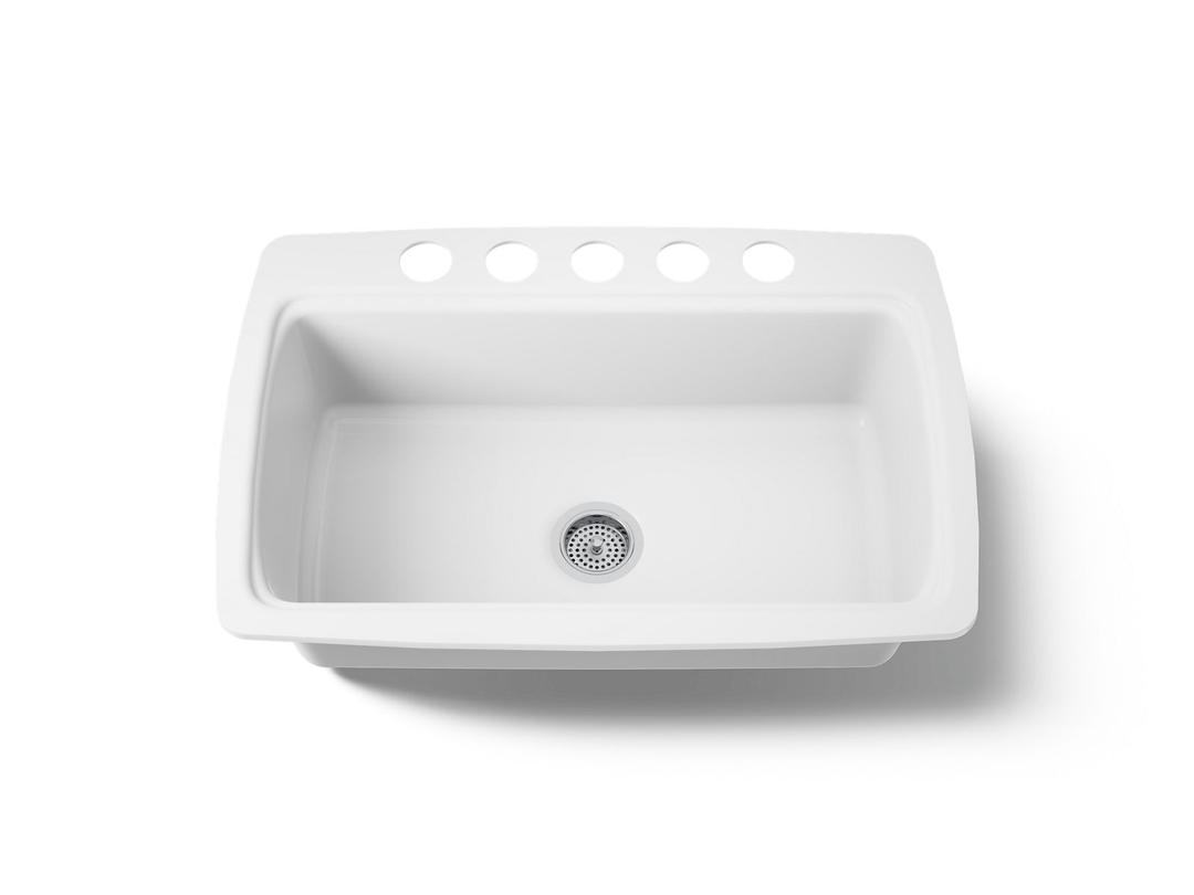 Cape Dory 33'' undermount single-bowl kitchen sink by Kohler