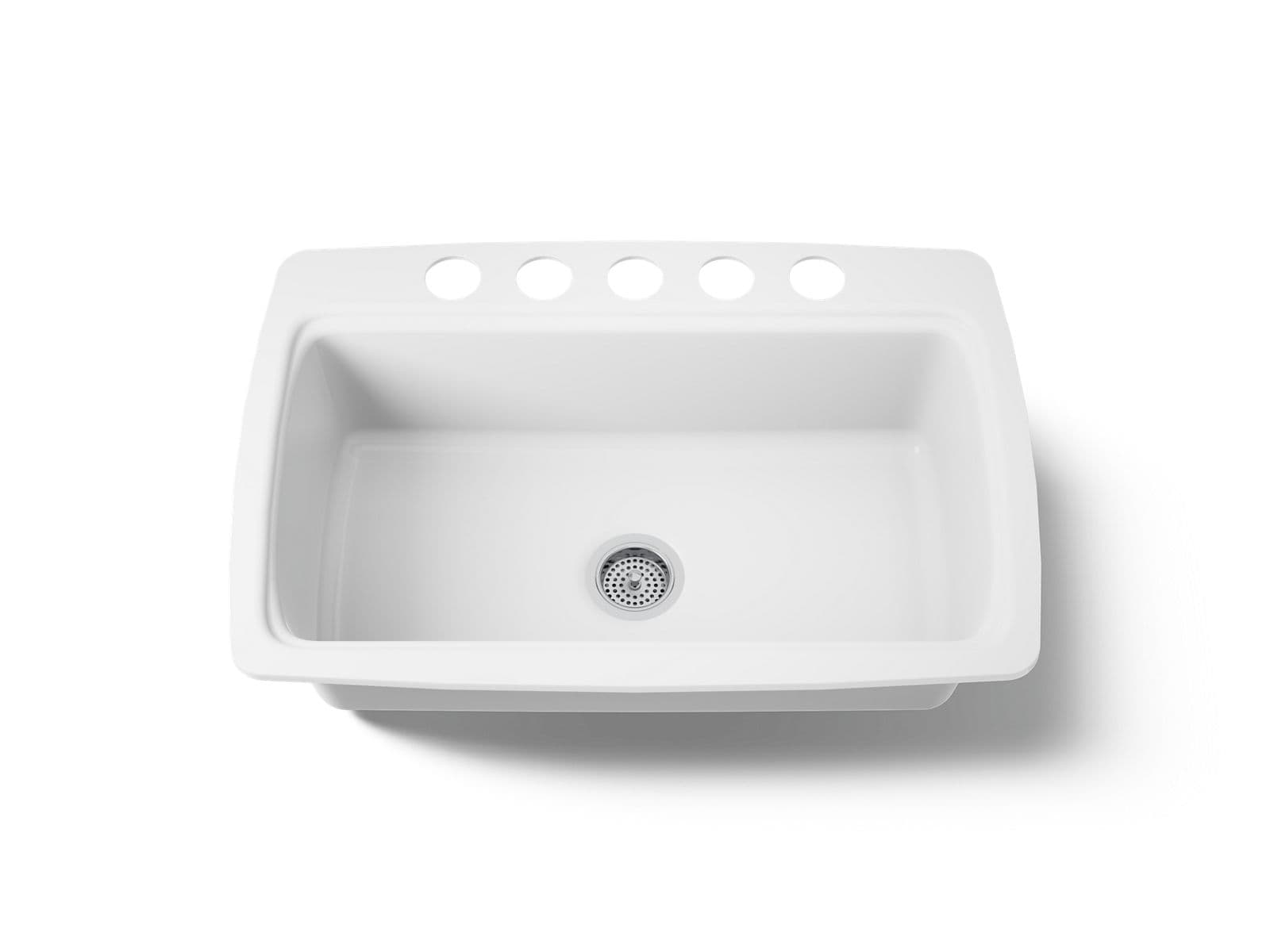 Kohler | Cape Dory | Undermount Kitchen Sink - White by Kohler