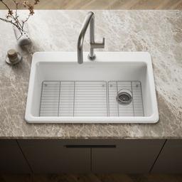 Kohler | Riverby | Drop In Kitchen Sink - White - image 2