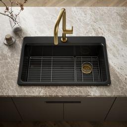 Kohler | Riverby | Drop In Kitchen Sink - Black - image 2