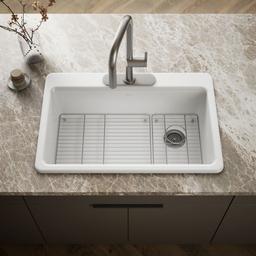 Kohler | Riverby | Drop In Kitchen Sink - White - image 2