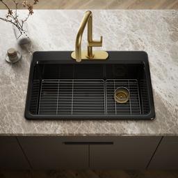 Kohler | Riverby | Drop In Kitchen Sink - Black - image 2